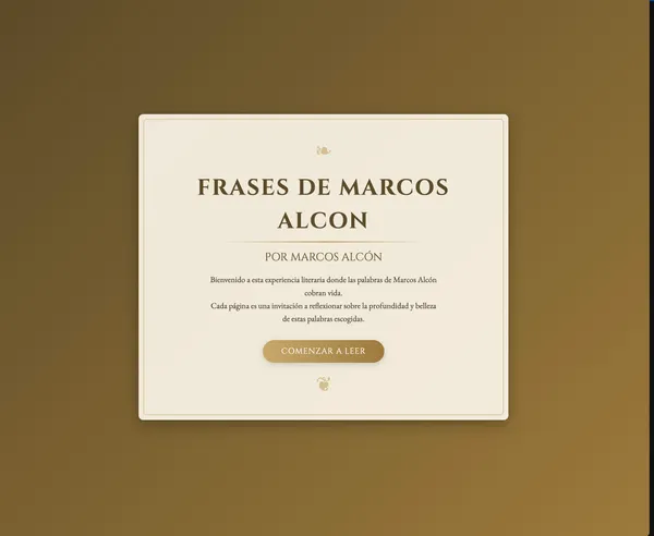 Frases Marcos Alcón
