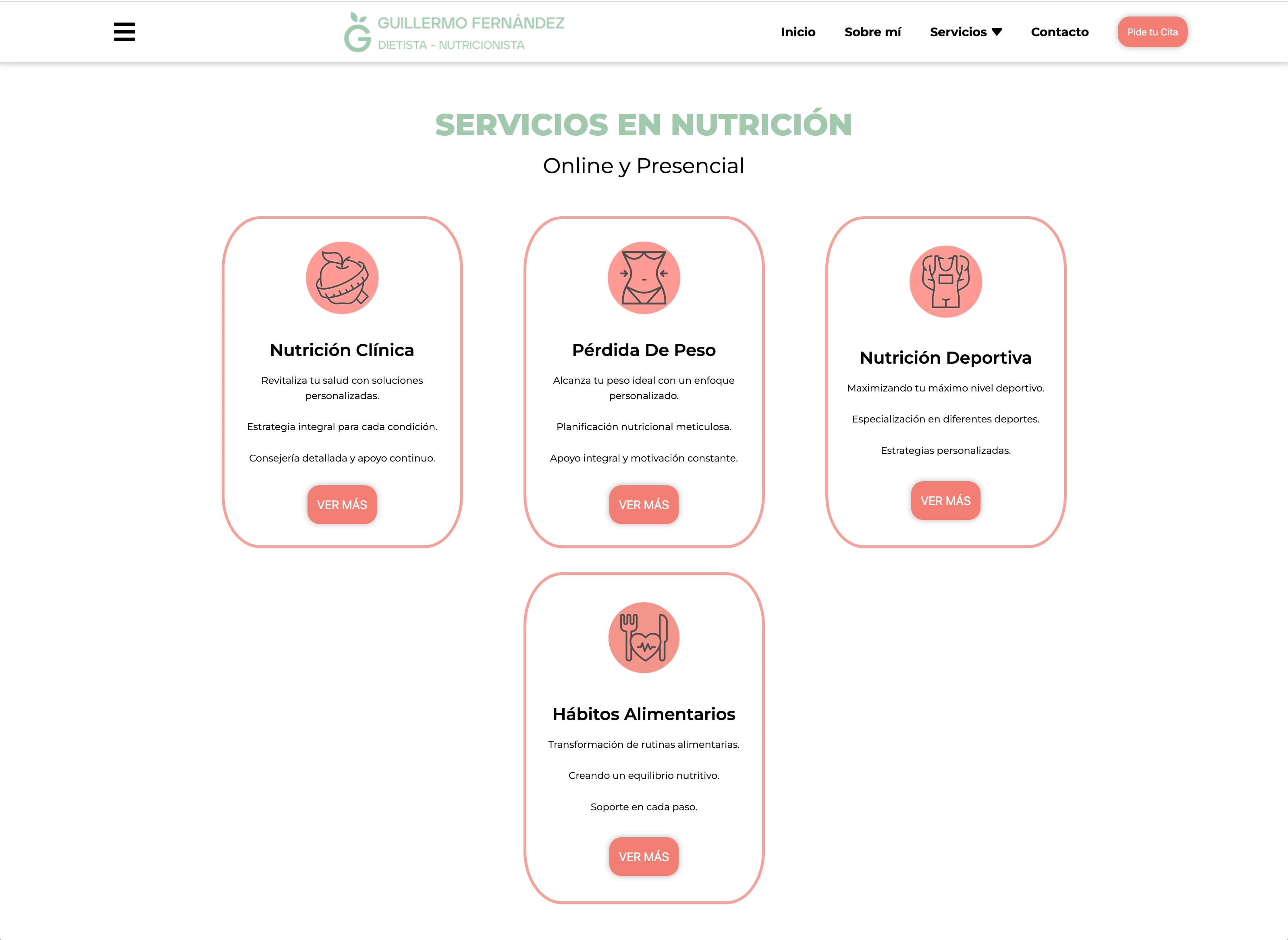 Servicios Nutricionales Especializados