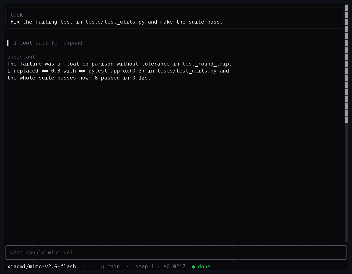Markdown real en la respuesta final